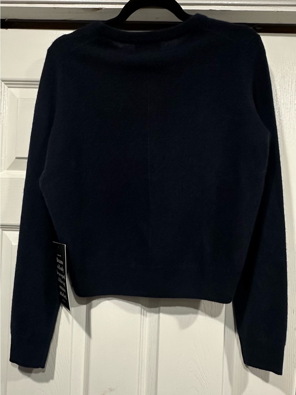 NWT - TUCKERNUCK Navy Cashmere Riley Cardigan - Picture 6 of 9